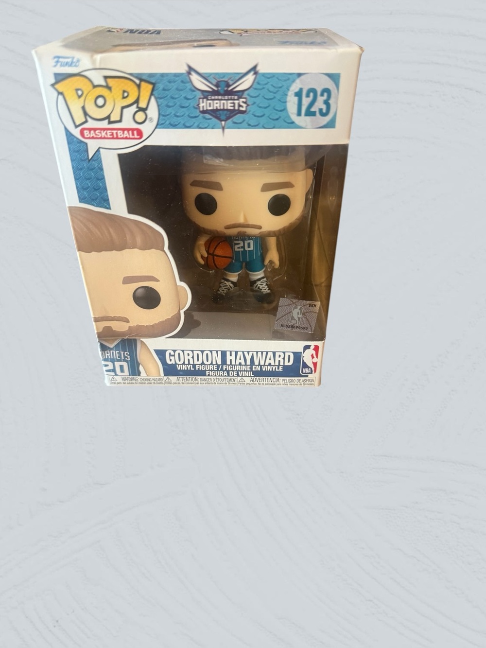 Funko Pop! NBA Gordon Hayward #123 Charlotte Hornets